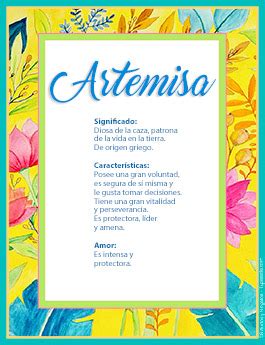 artemisa significado.